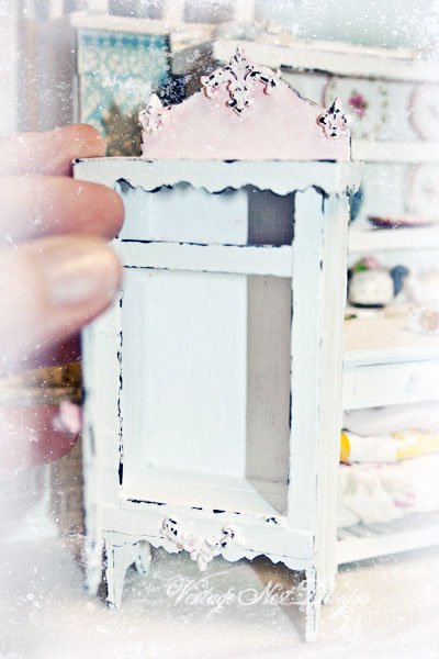 Cabinet No.21 Dollhouse Miniature Handmade image 3