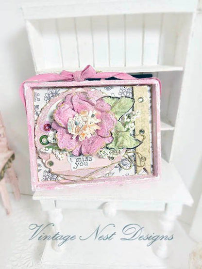 Inspirational Quote No.3 Miniature Handmade Wooden Framed Art image 6