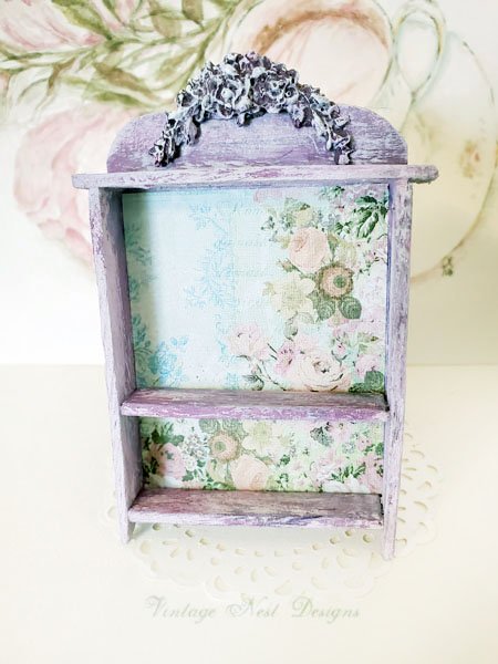 Shelf No.94 Dollhouse Miniature Handmade image 1