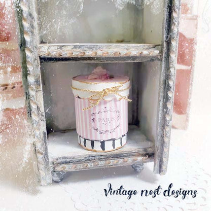 Box No.71 Dollhouse Miniature Handmade image 4