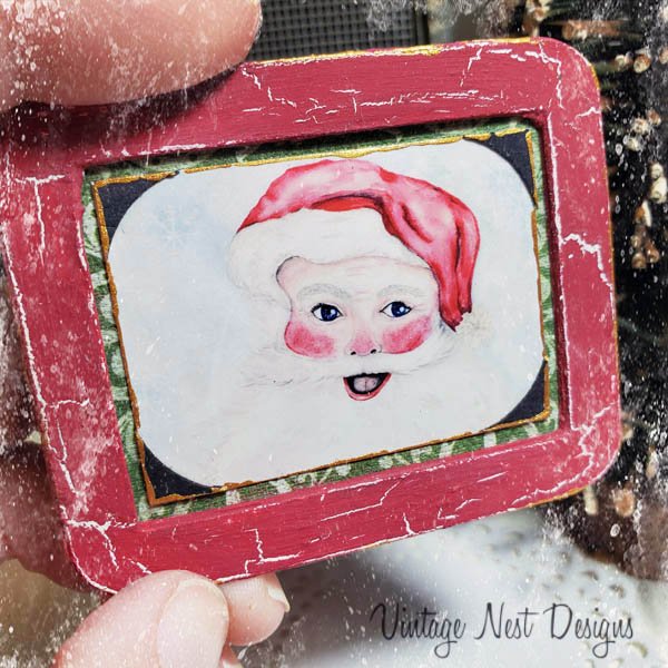 Santa No.1:1 Dollhouse Miniature Handmade image 2