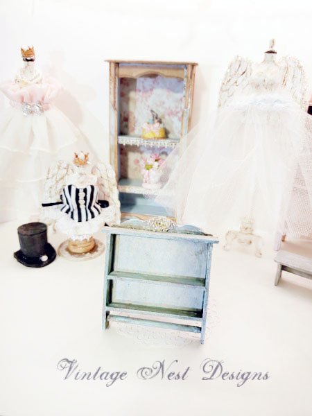 Shelf No.87 Dollhouse Miniature Handmade image 1