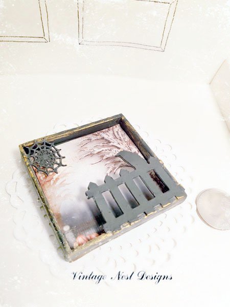 Spooky Nights No.1:2 Dollhouse Miniature Handmade image 3