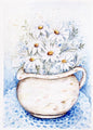 Daisies No.1 Original Watercolor Painting image 0