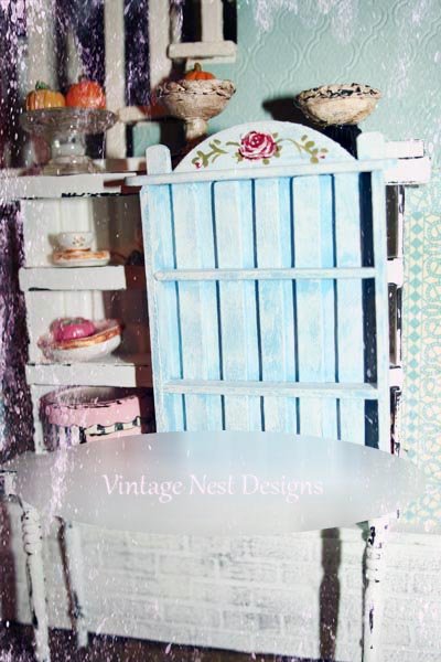 Shelf No.21 Dollhouse Miniature Handmade image 1