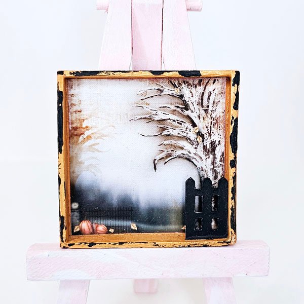 Spooky Nights No.1:1 Dollhouse Miniature Handmade image 3