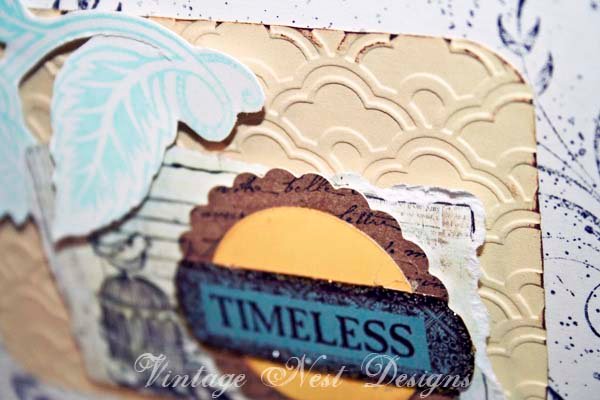 Miscellaneous Card No.4 Greeting Blank Inside Handmade One of a Kind image 5