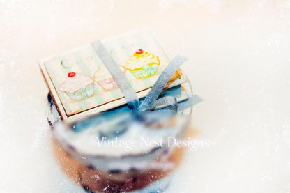 Box No.10 Dollhouse Miniature Handmade image 2