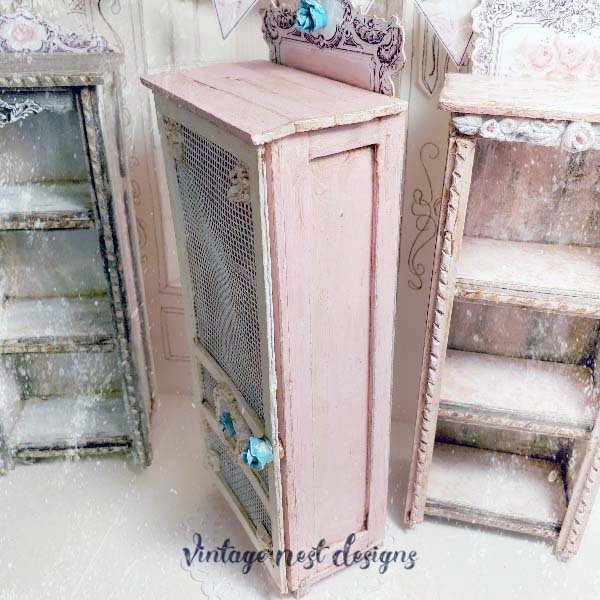 Cabinet No.69 Dollhouse Miniature Handmade image 5