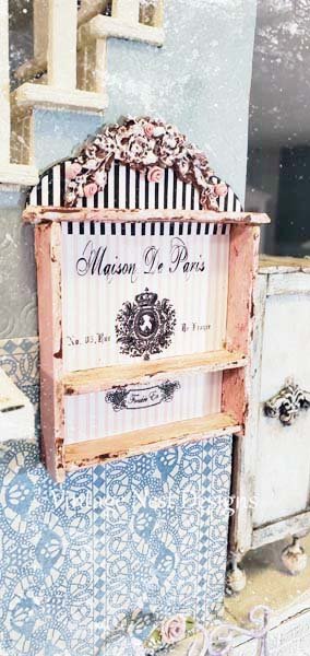 Shelf No.54 Dollhouse Miniature Handmade image 3