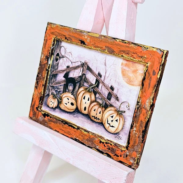 Halloween Pumpkins No.6:5 Dollhouse Miniature image 2