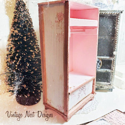 Amoire Wardrobe No.1 Dollhouse Miniature Handmade image 8