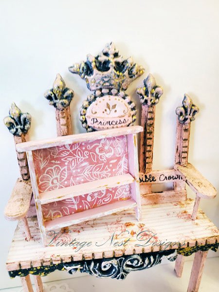 Cabinet Shelf No.107 Dollhouse Miniature Handmade image 0