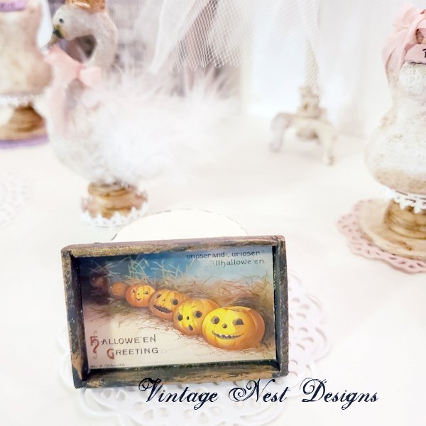 Six Pumpkins No.4:1 Dollhouse Miniature Handmade image 6
