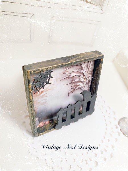 Spooky Nights No.1:2 Dollhouse Miniature Handmade image 4