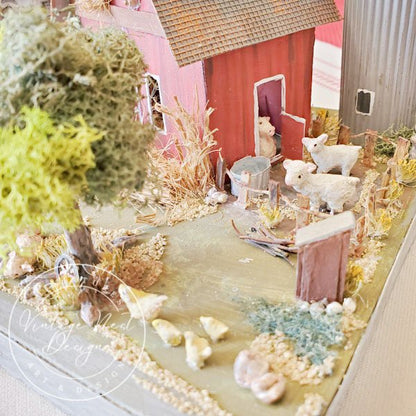 Farmhouse No.1 Handmade Miniature image 4