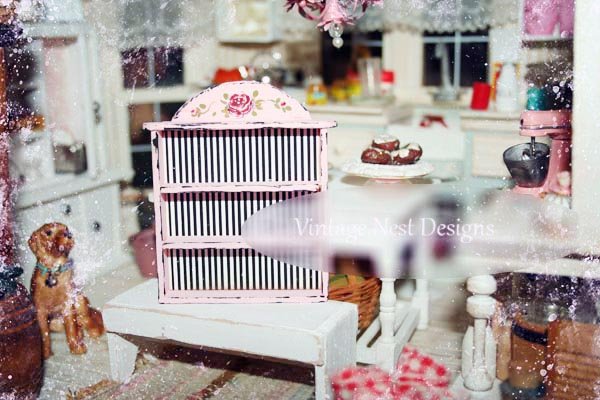 Shelf No.19 Dollhouse Miniature Handmade image 2