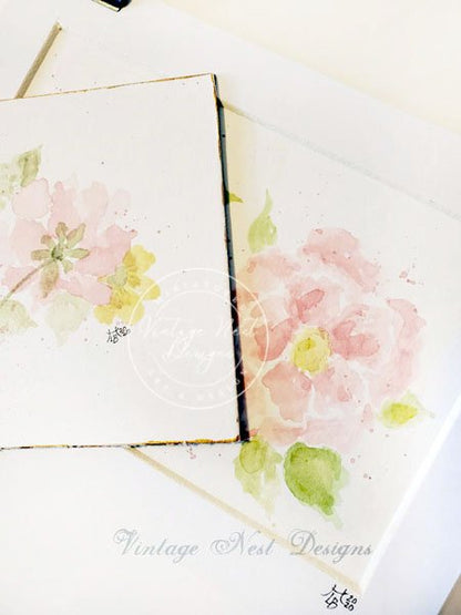 Flourishes No.17 Original Watercolor Painting image 3