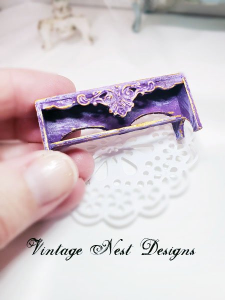 Bench No.20 Dollhouse Miniature Handmade image 3