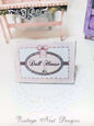 Dollhouse Sign No.1:3 Dollhouse Miniature Handmade Framed Art image 0
