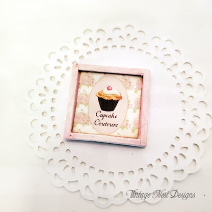 Cupcake No.12 Dollhouse Miniature Handmade image 3