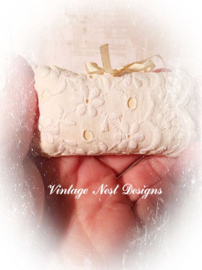 Pillow No.1:1 Dollhouse Miniature Handmade image 1