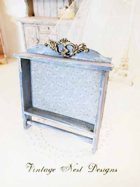 Shelf No.89 Dollhouse Miniature Handmade image 0