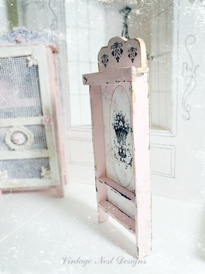 Cabinet Shelf No.60 Dollhouse Miniature Handmade image 2
