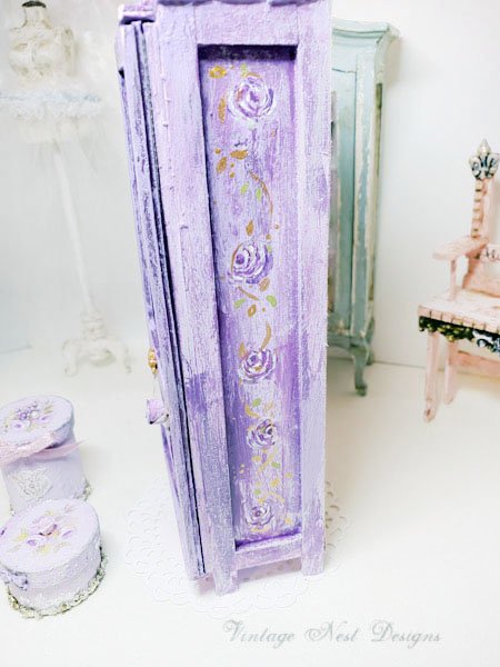 Cabinet No.98 Dollhouse Miniature Handmade image 4