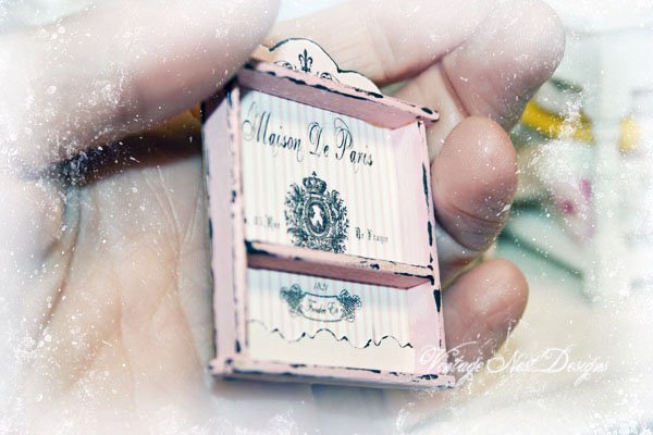Shelf No.39 Dollhouse Miniature Handmade image 1