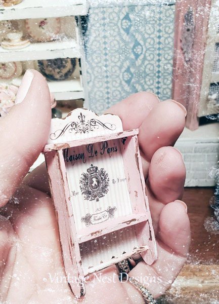 Shelf No.11 Dollhouse Miniature Handmade image 2