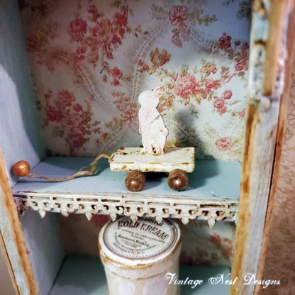 Toy Rabbit No.2 Handmade Dollhouse Miniature image 0