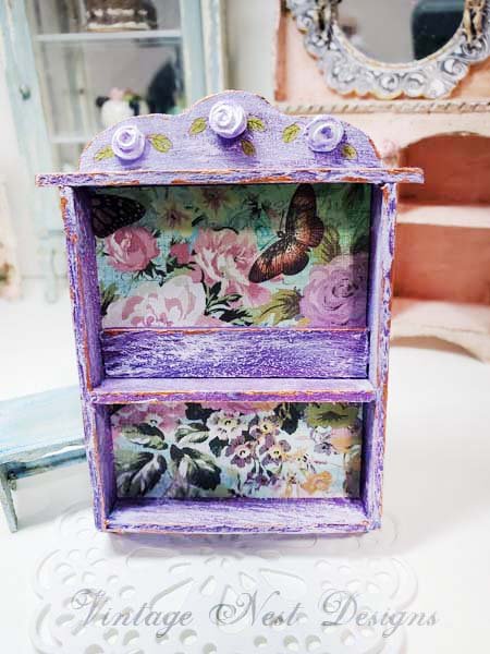 Shelf No.101 Dollhouse Miniature Handmade image 0