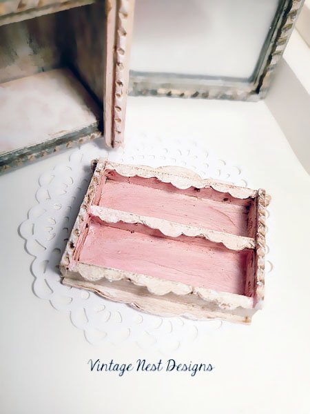 Cabinet Shelf No.62 Dollhouse Miniature Handmade image 5