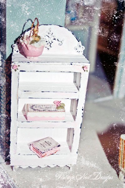 Cabinet No.36 Dollhouse Miniature Handmade image 0