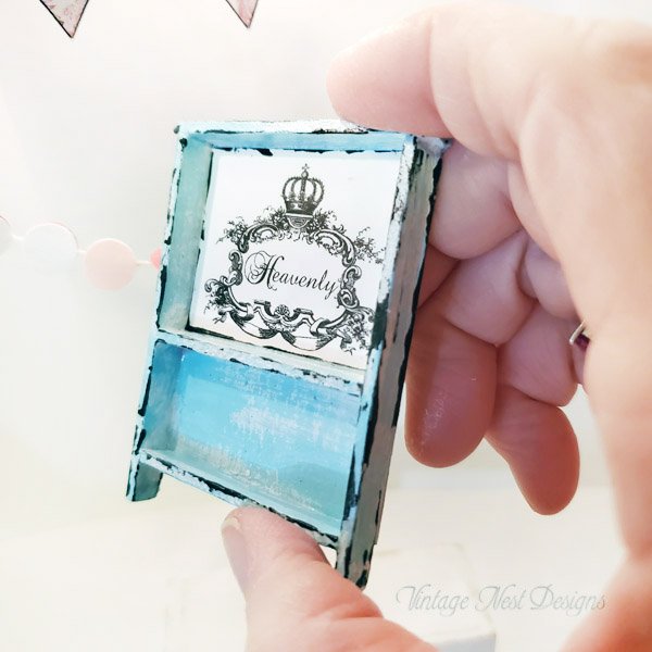 Shelf No.83 Dollhouse Miniature Handmade image 1