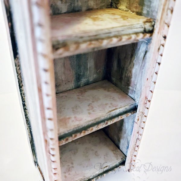Old Heirloom Cabinet No.75 Dollhouse Miniature Handmade image 3