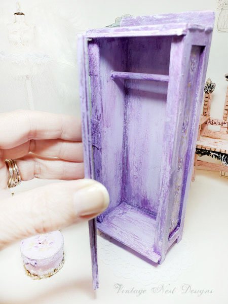 Cabinet No.98 Dollhouse Miniature Handmade image 5