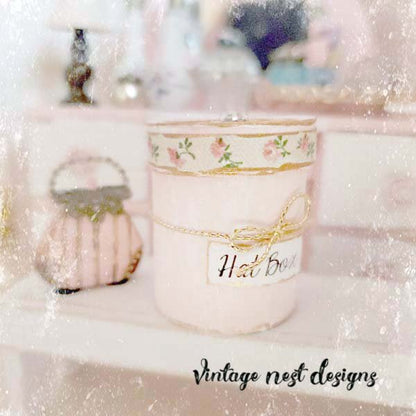 Box No.77 Dollhouse Miniature Handmade image 1