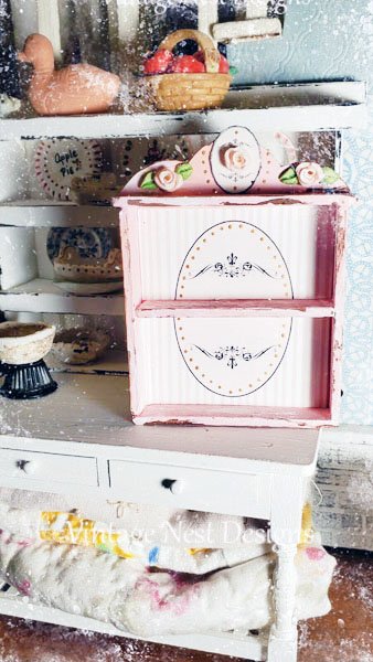 Shelf No.57 Dollhouse Miniature Handmade image 1