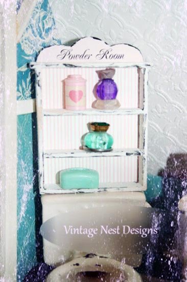 Shelf No.23 Dollhouse Miniature Handmade image 0