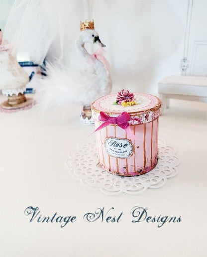 Box No.114 Dollhouse Miniature Handmade image 6
