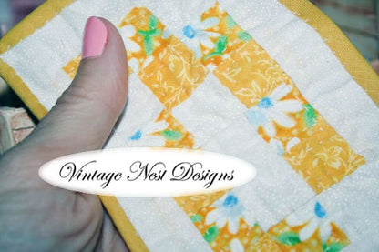 Quilt No.1 Dollhouse Miniature Handmade image 1