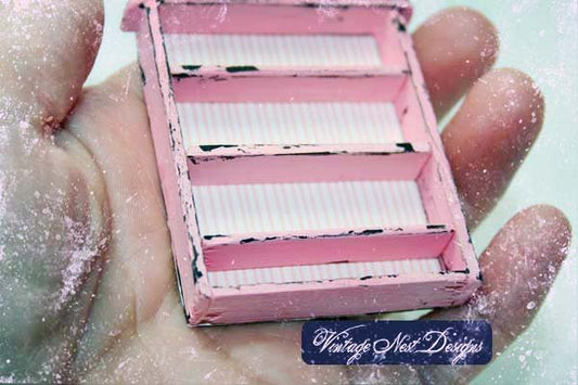 Shelf No.1 Dollhouse Miniature Handmade image 1