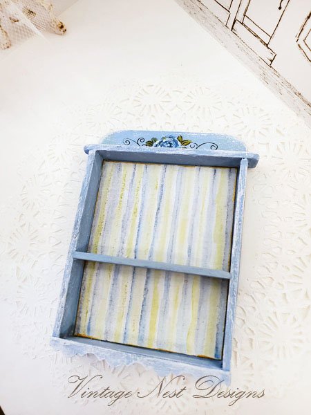 Cabinet Shelf No.108 Dollhouse Miniature Handmade image 2