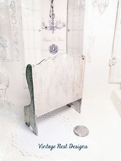 Bench No.4 Dollhouse Miniature Handmade image 3