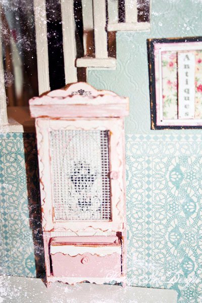 Cabinet No.2 Dollhouse Miniature Handmade image 5