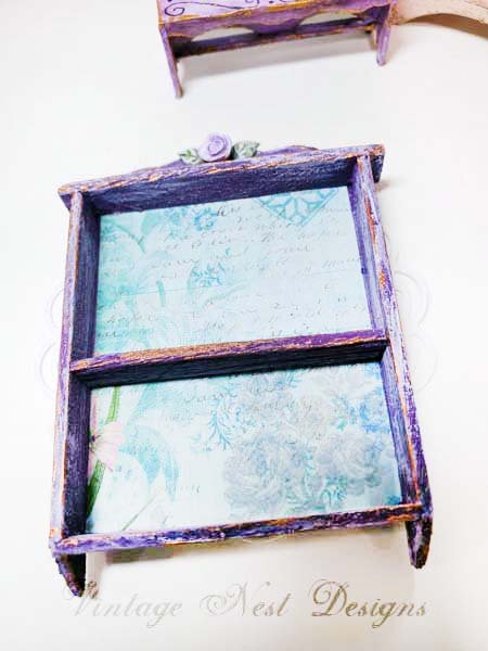 Cabinet Shelf No.103 Dollhouse Miniature Handmade image 2