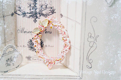 Frame No.8 Dollhouse Miniature Handmade image 6