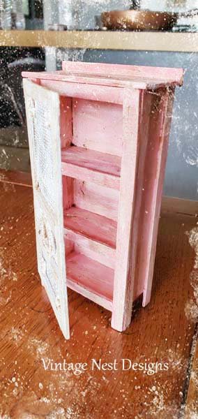 Cabinet No.55 Dollhouse Miniature Handmade image 1